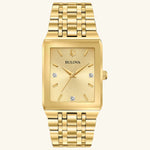 Load image into Gallery viewer, Quadra, Champagne Dial with 3 Diamonds
