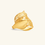 Load image into Gallery viewer, Golden Lace Elegance Ring
