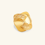 Load image into Gallery viewer, Golden Lace Elegance Ring
