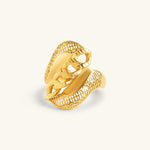 Load image into Gallery viewer, Golden Chain Majesty Ring
