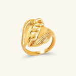 Load image into Gallery viewer, Golden Chain Majesty Ring
