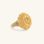 Load image into Gallery viewer, Turkish Coin Luxe Ring
