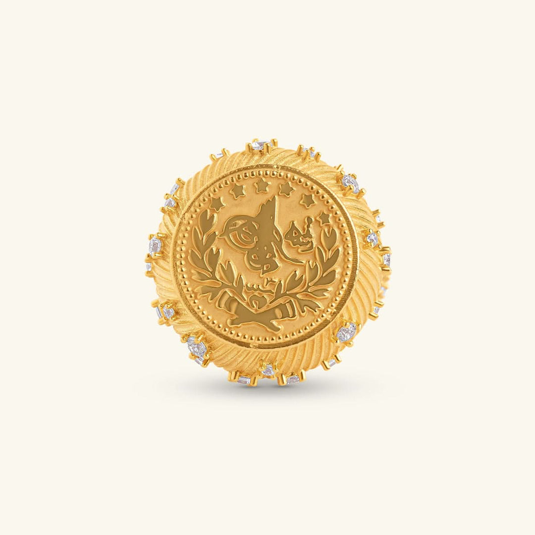 Turkish Coin Luxe Ring