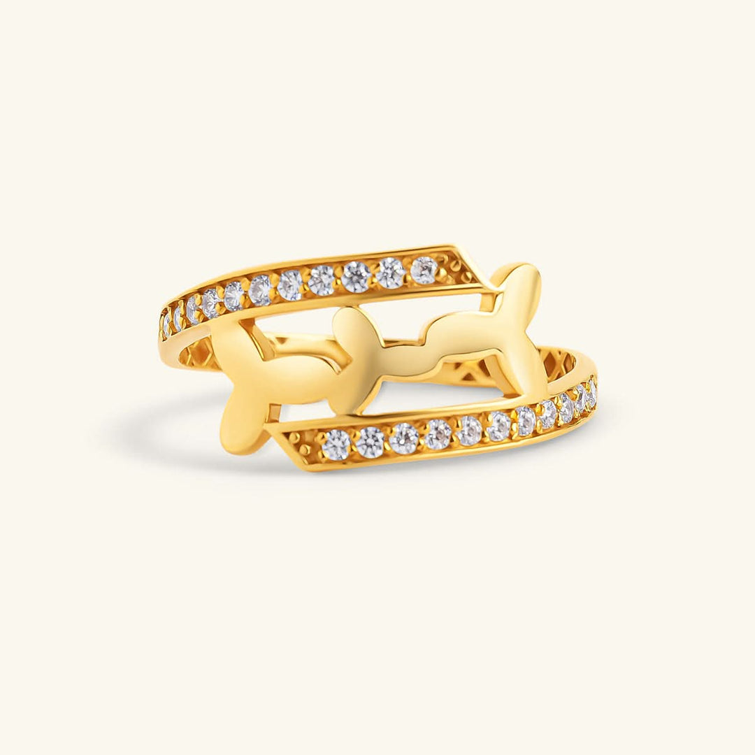 Butterfly Gold Ring