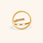 Load image into Gallery viewer, Golden Orbit Ring
