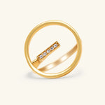 Load image into Gallery viewer, Golden Orbit Ring
