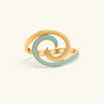 Load image into Gallery viewer, Wave Swirl Ring
