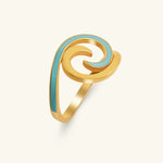 Load image into Gallery viewer, Wave Swirl Ring
