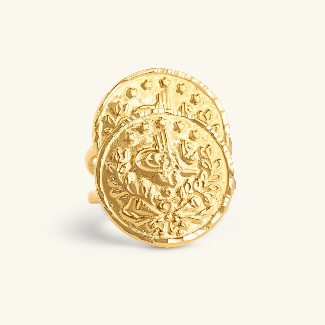 Turkish Coin Heritage Ring