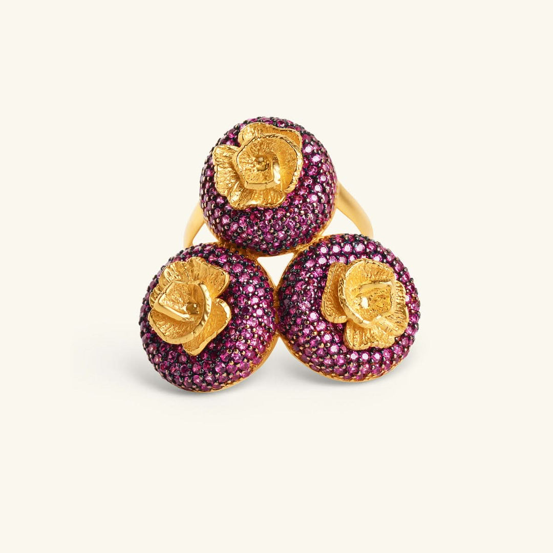 Trinity Rose Majesty Ring