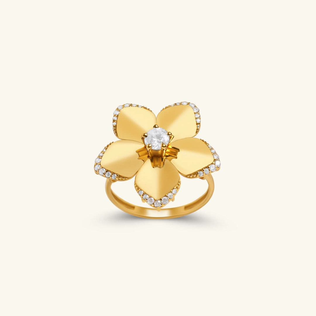 Elegant Flower Ring
