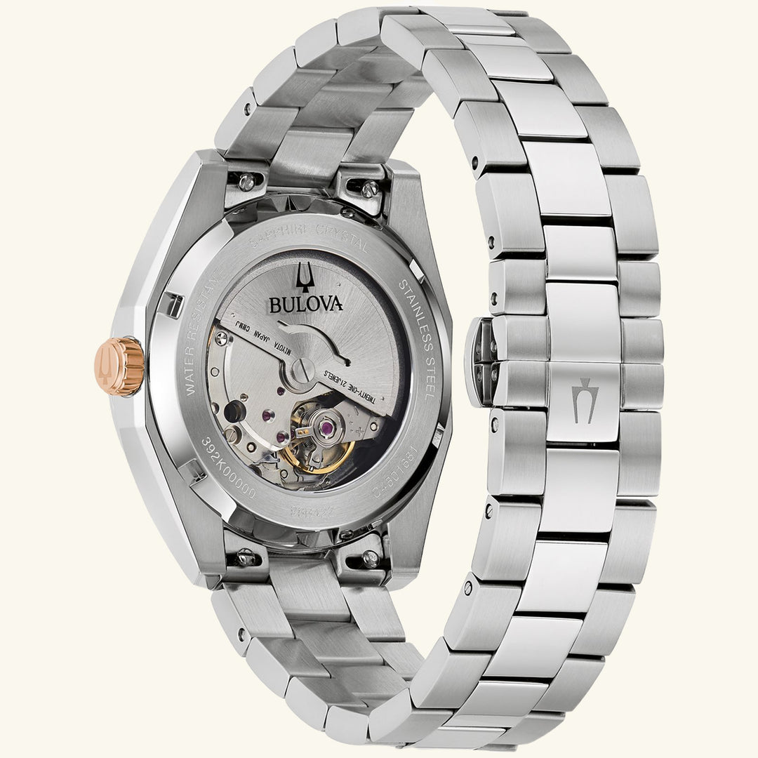 Surveyor – Rose Gold with Red Dial