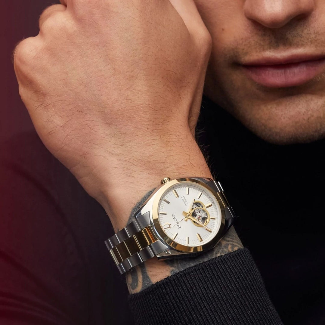 Surveyor Classic – Gold & Silver, Skeleton Dial