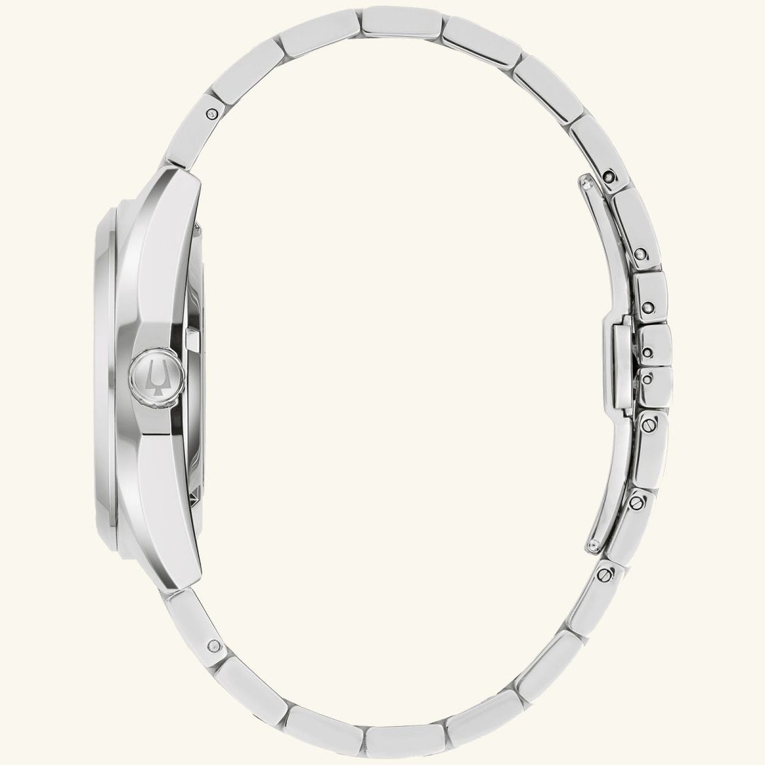 Surveyor – Silver-Tone with Brown Dial