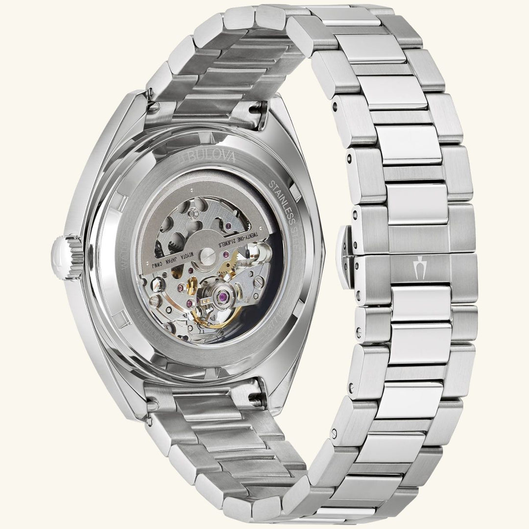Surveyor – Skeleton Dial, Stainless Steel