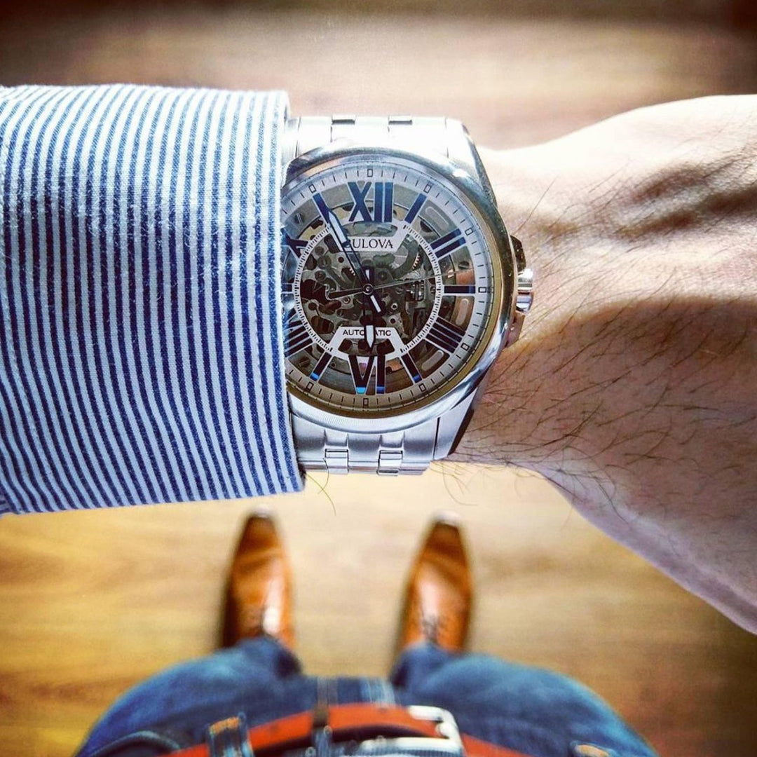 Sutton Classic – Blue Skeleton Dial Automatic