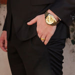 Load image into Gallery viewer, Sutton Classic – Gold-Tone Dial
