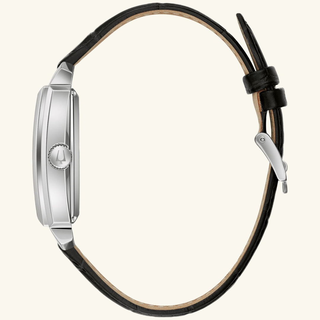 Sutton – Black Dial with Leather Strap
