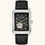 Load image into Gallery viewer, Sutton – Black Dial with Leather Strap
