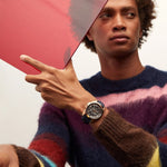 Load image into Gallery viewer, Sutton Classic – Rose Gold Dial, Blue Strap
