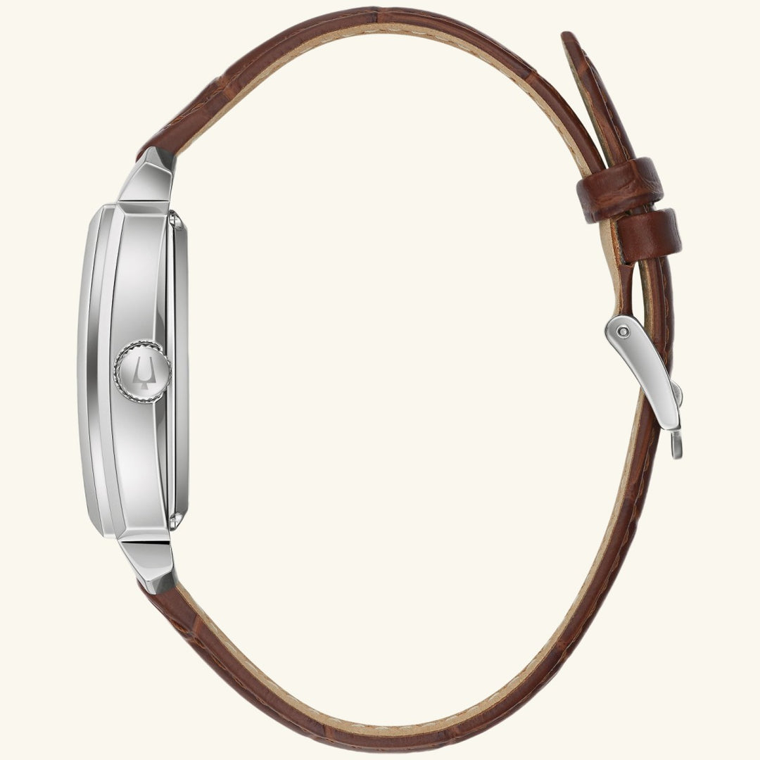 Sutton Classic – Silver Dial, Brown Leather