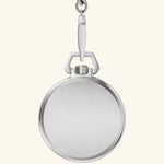 Load image into Gallery viewer, Sutton Pocket Watch – Silver Skeleton Dial
