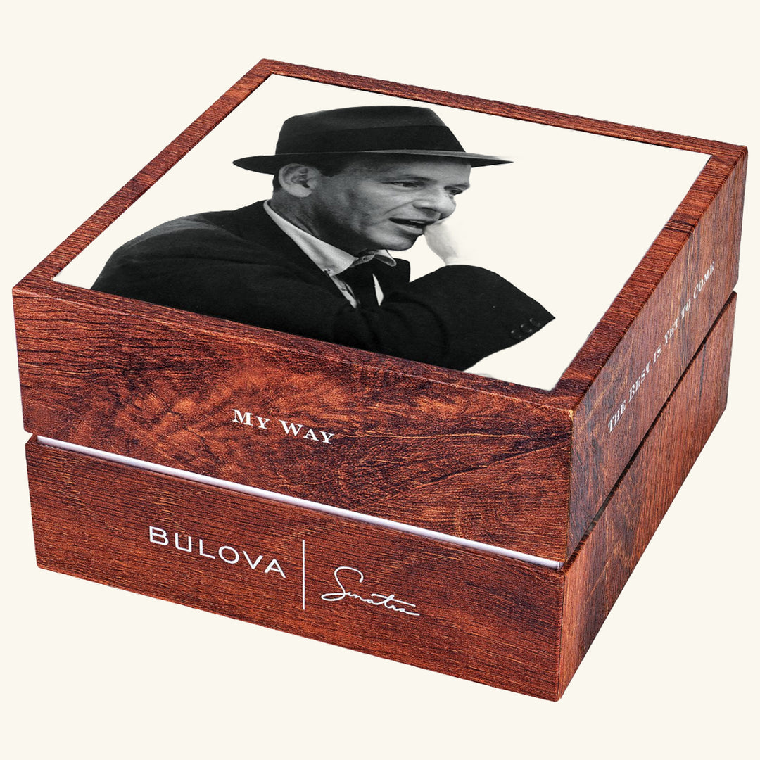 Young at Heart – Frank Sinatra, Brown Dial & Leather Strap