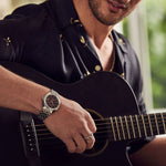 Load image into Gallery viewer, Jet Star, Claret Sunburst Dial
